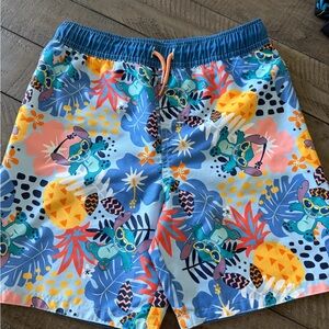 Disney Stitch Blue and Purple Swim Shorts